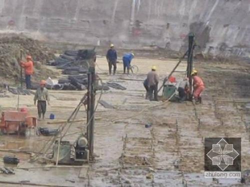围场我公司承建北京房山区水池地基注浆加固工程
